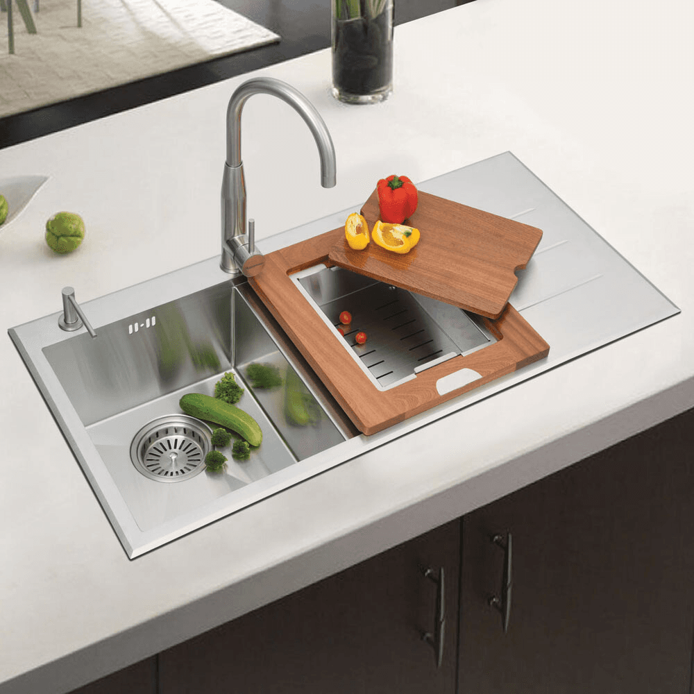 Stainless Steel Kitchen Sink (P02-907)