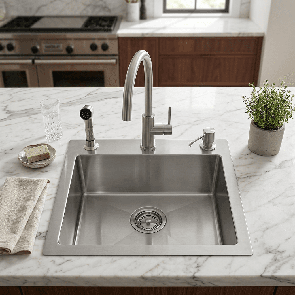 Stainless Steel Kitchen Sink (N01-801WA)